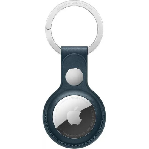Брелок для Apple AirTag с кольцом для ключей (балтийский синий) в рассрочку без первоначального взноса и переплат