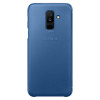 Чехол Samsung Galaxy A6 Plus Wallet Cover Blue в рассрочку без первоначального взноса и переплат
