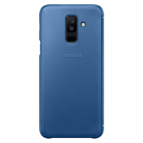 Чехол Samsung Galaxy A6 Plus Wallet Cover Blue в рассрочку без первоначального взноса и переплат