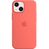 Чехол силиконовый для iPhone 13 mini Apple MagSafe (розовый помело) в рассрочку без первоначального взноса и переплат