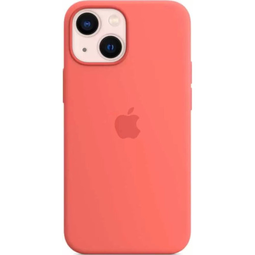 Чехол силиконовый для iPhone 13 mini Apple MagSafe (розовый помело) в рассрочку без первоначального взноса и переплат