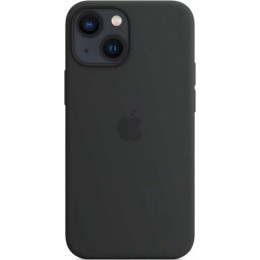 Чехол силиконовый для iPhone 13 mini Apple MagSafe (темная ночь)