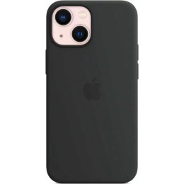 Чехол силиконовый для iPhone 13 mini Apple MagSafe (темная ночь)
