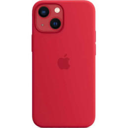Чехол силиконовый для iPhone 13 mini Apple MagSafe красный