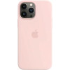 Чехол силиконовый для iPhone 13 Pro Apple MagSafe (розовый мел) в рассрочку без первоначального взноса и переплат