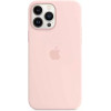 Чехол силиконовый для iPhone 13 Pro Apple MagSafe (розовый мел) в рассрочку без первоначального взноса и переплат