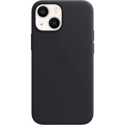 Чехол кожаный для iPhone 13 mini Apple MagSafe (темная ночь) в рассрочку без первоначального взноса и переплат