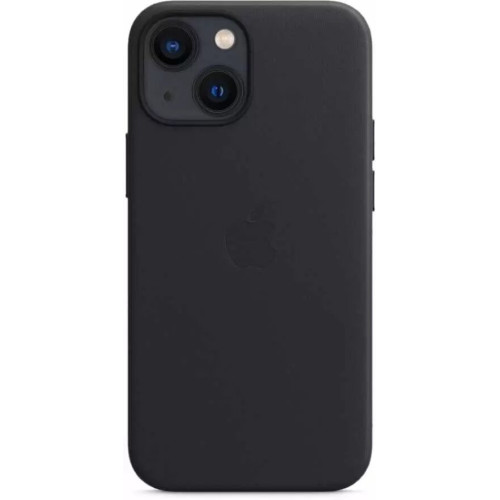 Чехол кожаный для iPhone 13 mini Apple MagSafe (темная ночь) в рассрочку без первоначального взноса и переплат