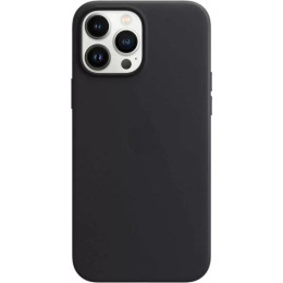 Чехол кожаный для iPhone 13 Pro Apple MagSafe (темная ночь)