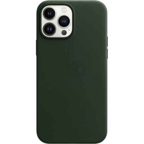 Чехол кожаный для iPhone 13 Pro Max Apple MagSafe (зеленая секвойя) в рассрочку без первоначального взноса и переплат