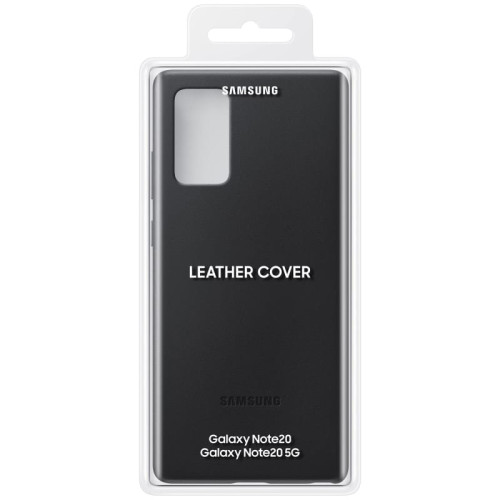 Чехол Samsung Galaxy Note 20 Leather Cover Black в рассрочку без первоначального взноса и переплат