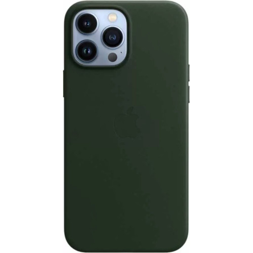 Чехол кожаный для iPhone 13 Pro Apple MagSafe (зеленая секвойя) в рассрочку без первоначального взноса и переплат