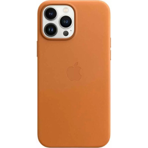 Чехол кожаный для iPhone 13 Pro Apple MagSafe (золотистая охра) в рассрочку без первоначального взноса и переплат