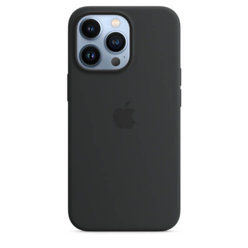 Чехол силиконовый для iPhone 13 Pro Max Apple MagSafe (темная ночь) в рассрочку без первоначального взноса и переплат