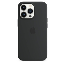 Чехол силиконовый для iPhone 13 Pro Max Apple MagSafe (темная ночь)