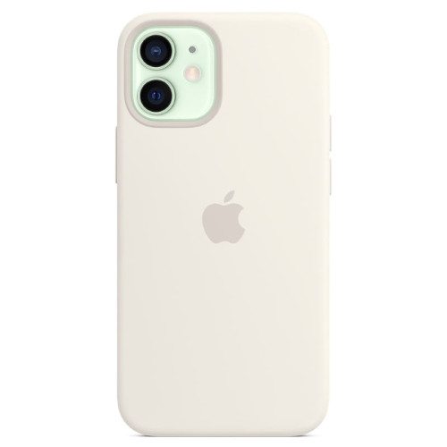 Чехол iPhone 12 mini Silicone Case MagSafe White в рассрочку без первоначального взноса и переплат
