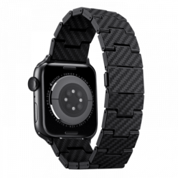 Карбоновый браслет Pitaka Retro для Apple Watch 42/44/45 мм