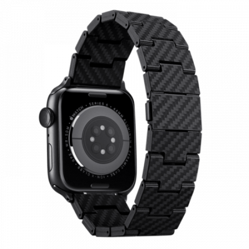 Карбоновый браслет Pitaka Retro для Apple Watch 42/44/45 мм в рассрочку без первоначального взноса и переплат