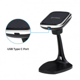 Беспроводное настольное зарядное устройство Pitaka MagEZ Mount Qi Desktop