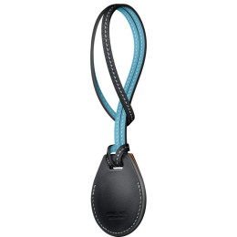 Подвеска AirTag Hermès для сумки Bleu Indigo
