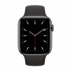 Apple Watch S5 44mm Space Gray Aluminum / Black Sport Band в рассрочку без первоначального взноса и переплат