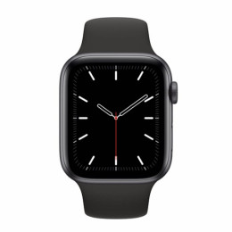 Apple Watch S5 44mm Space Gray Aluminum / Black Sport Band