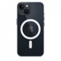 Силиконовый прозрачный чехол MagSafe для Apple iPhone 14