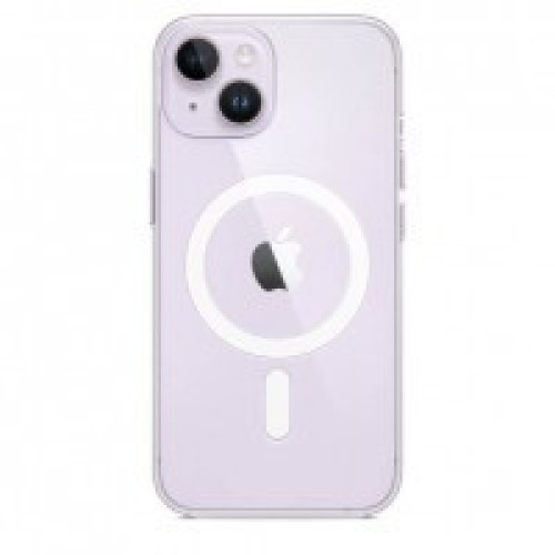 Силиконовый прозрачный чехол MagSafe для Apple iPhone 14 в рассрочку без первоначального взноса и переплат
