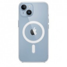 Силиконовый прозрачный чехол MagSafe для Apple iPhone 14