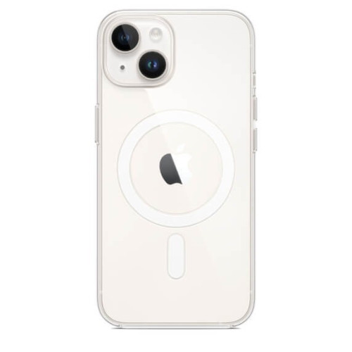 Силиконовый прозрачный чехол MagSafe для Apple iPhone 14 Plus в рассрочку без первоначального взноса и переплат