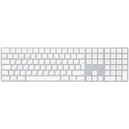 Клавиатура Apple Magic Keyboard 2 с цифровой панелью серебристая