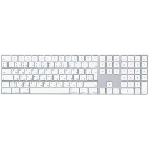 Клавиатура Apple Magic Keyboard 2 с цифровой панелью серебристая в рассрочку без первоначального взноса и переплат