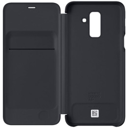 Чехол Samsung Galaxy A6 Plus Wallet Cover Black
