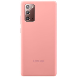 Чехол Samsung Galaxy Note 20 Silicone Cover Bronze