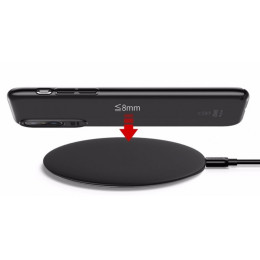 Беспроводная зарядка USAMS Ultra Thin Wireless Fast Cgarging pad