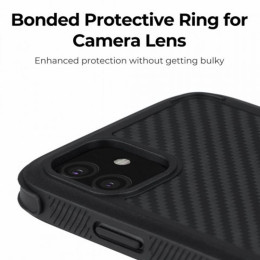 Чехол iPhone 11 Pitaka MagEZ Case (Противоударный) Черно-Серый/Кевлар (арамид)