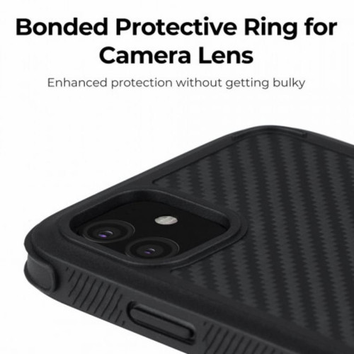 Чехол iPhone 11 Pitaka MagEZ Case (Противоударный) Черно-Серый/Кевлар (арамид) в рассрочку без первоначального взноса и переплат