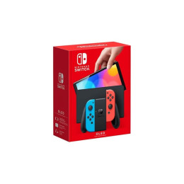 Игровая приставка Nintendo Switch OLED Model 64Gb Neon Blue/Neon Red