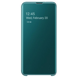 Чехол Samsung Galaxy S10e Clear View Cover Green