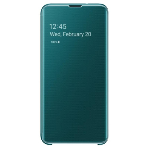 Чехол Samsung Galaxy S10e Clear View Cover Green в рассрочку без первоначального взноса и переплат