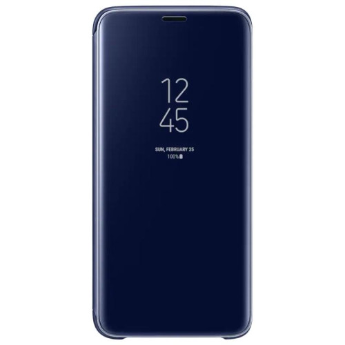 Чехол Samsung S9 Clear View Cover Blue в рассрочку без первоначального взноса и переплат