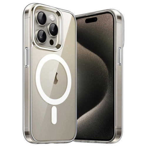 Чехол для iPhone 15 Pro iCEO Clear Case MagSafe (прозрачный) в рассрочку без первоначального взноса и переплат
