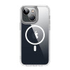 Чехол для iPhone 15 Valenta Trend Clear Case MagSafe (прозрачный)