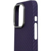 Чехол для iPhone 14 Pro Keephone Magsafe Kevlar (фиолетовый) в рассрочку без первоначального взноса и переплат