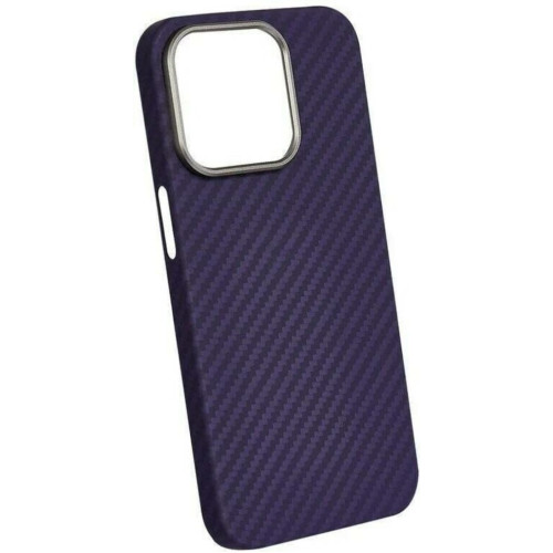 Чехол для iPhone 14 Pro Keephone Magsafe Kevlar (фиолетовый) в рассрочку без первоначального взноса и переплат