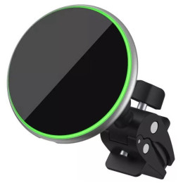 Автомобильный держатель для телефона Wiwu Liberator Magnetic Wireless Charger CH-308 с беспроводной зарядкой (черный)
