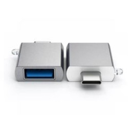 Адаптер Satechi Type-C, USB 3.0, USB-C, серый космос