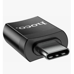 Адаптер Hoco UA17 USB 3.0 Type-C Black