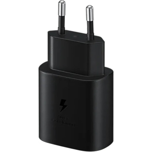 Сетевое зарядное устройство Samsung EP-TA800NBEGRU 25Вт USB Type-C черный в рассрочку без первоначального взноса и переплат
