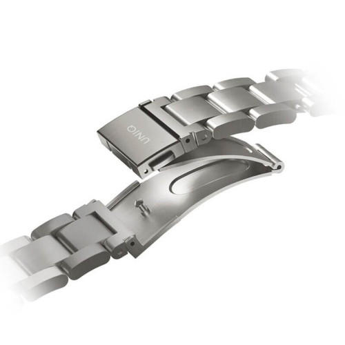 Ремешок Uniq OSTA Steel Strap для Apple Watch 42-44-45-49 мм, серебристый в рассрочку без первоначального взноса и переплат